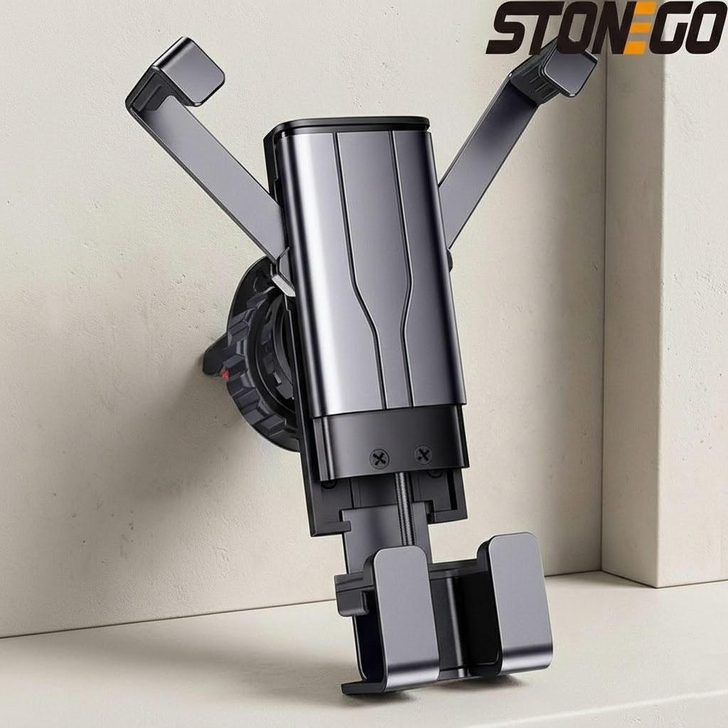 

Hands Free Car Mount Universal Phone Holder Adjustable Mount for Car Vehicle Outdoor Use Mobile Phone Docking Station чёрный