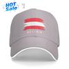 Sandwich Bandiera Austriaca Cappellino da Baseball Austriaco Uomo Donna Cappellini Hip Hop Snapback Cappello da Golf Pesca