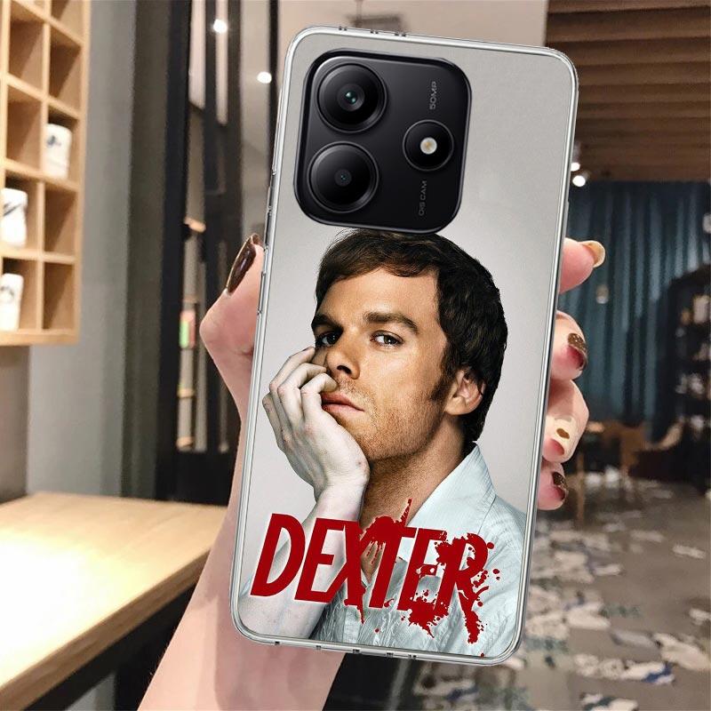 

TV Show Dexter Morgan Silicon Phone Case For Xiaomi Redmi Note 14 14S 13 12 12S 11 Pro Plus 11S 10 10S 11T 11E 4G 5G Soft Cover Redmi Note 9S