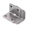 10Pcs Furniture Cabinet Partition Corner Brackets Home Connector Tools Fastener Hardware Corner Braces Universal Thickened