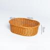 Handwoven Bamboo Oval Storage Basket Set