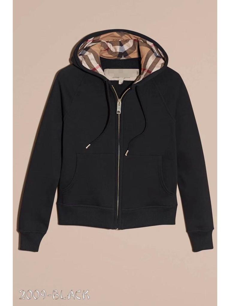 Wysokiej jakości męska bluza rozpinana z kapturem w brytyjskim stylu z haftowanym logo