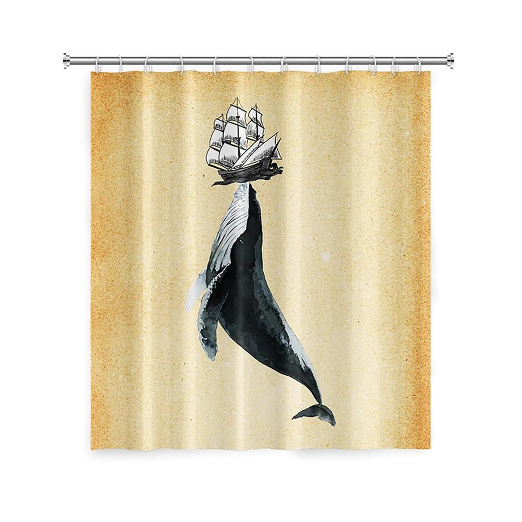 Abstract Hand Painting Shower Curtains Women Sketch Bath Curtain Lover Human Body Minimalist Art Waterproof Bathroom Curtains