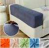 2Pcs Maple Leaf Pattern Sofa Armrest Cover with Elastic Anti-scratch Dustproof and Anti-slip Features for Chair Armrest Covers