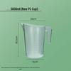 Hengzhi Large-Capacity Food-Grade Plastic Measuring Cup for Milk Tea