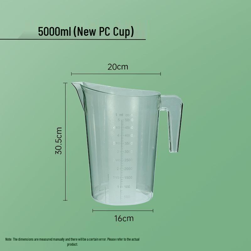 Hengzhi Large-Capacity Food-Grade Plastic Measuring Cup for Milk Tea