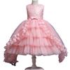 Baby Lace Princess Dress for Girl Elegant Birthday Party Trailing Dress Baby Girl's Christmas Clothes