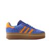 Adidas Originals Gazelle Bold Classic Comfortable Sneakers Women Sneakers Blue JS3906