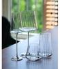 Boutique-Serie Kristallglas Hoher Fuß Geriffelt Sektgläser Funkelnde Gläser für Bar Cocktail Trinken und Servieren