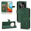 Color Leather Solid Flip Mobile Phone Case With Card Slots For Zte Blade A75 5g