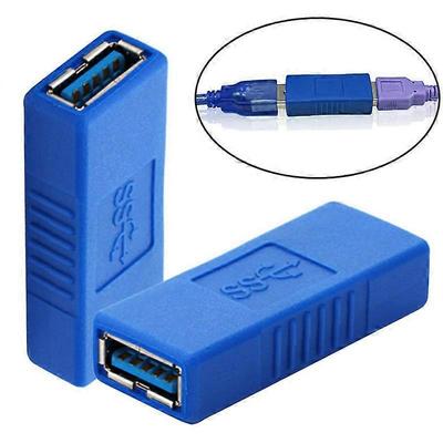 USB 3.0 Female To Female Coupler Adapter - 5Gbps, Extend Cable, Backward Compatible