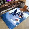 1PC Penguin Snow Non-Slip Floor carpet, suitable for Office, bedroomand playrooms. It can also be used as a sofa footrest cover-T60