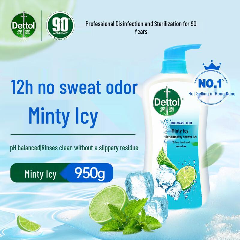Dettol Men s Mint Ice Cool Shower Gel