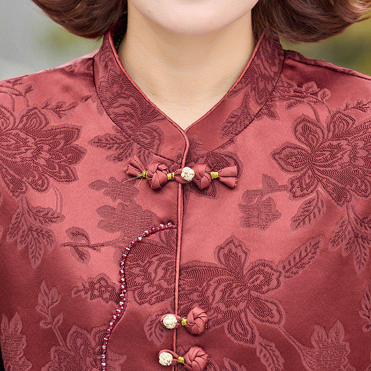 2026 New Chinese Style Spring Vest for Middle-aged and Elderly Women