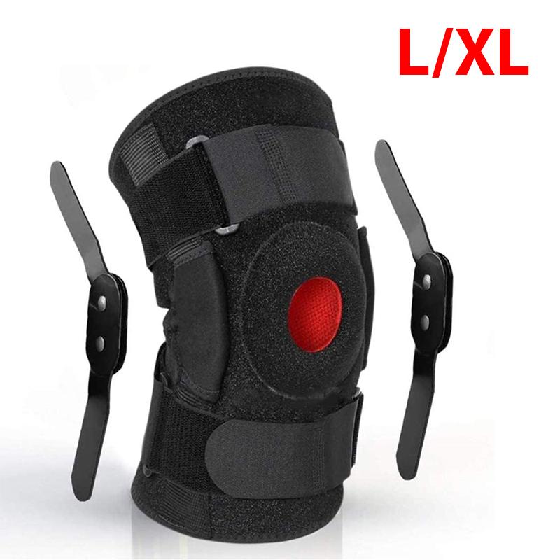 1Pcs Men Women Knee Support Brace Adjustable Open Patella Knee Pad Protector Guard for Gym Workout Sports Arthritis Joint Pain