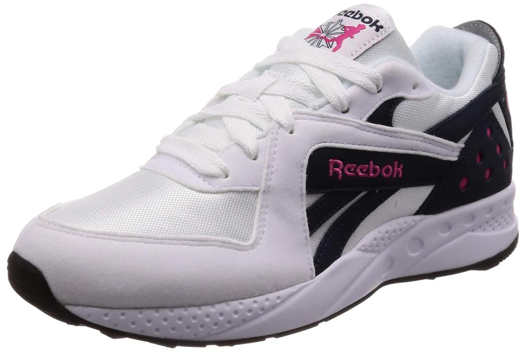 Reebok PYRO OG Size 27cm Sneakers, White/Night Navy/Pink Fusion/Black (DV4848),