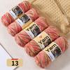 500g Gradient Dyed Colorful Yarn, Rainbow Yarn with Multiple Colors,
