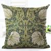 Vintage flowers Linen pillowcase Decorative pillows for sofa Cushion covers home decoration