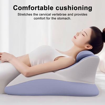 Yousheng Cuscino per Glutei per Coppie Cuscino Schienale Ondulato Curvo 3D Supporto Multi-Posizione Cuscino a Zeppa in Memory Foam per Letto Sdraiati e Seduti Intimità di Coppia