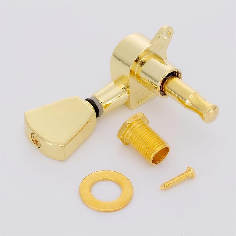 Sillet de chevalet, Chevalet et Sillet plaqués or Mécaniques pour guitare acoustique à cordes métalliques Compatibles avec les guitares électriques style GB LP