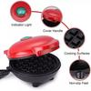 US-Stecker Tragbarer Mini Elektrischer Waffelmaker Antihaftbeschichtete Pfanne Leicht zu Reinigen Kinderfrühstück Toaster Maschine Eierkuchen Sandwich