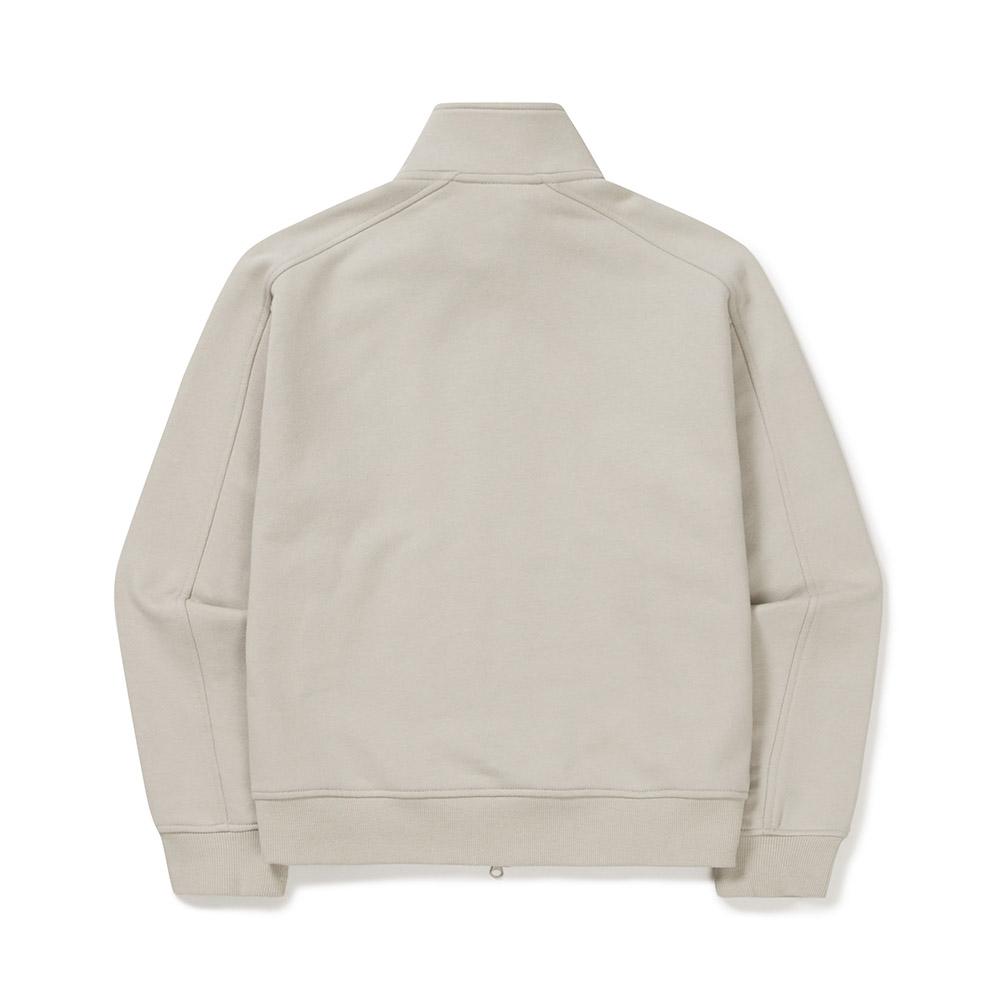 SNOWPEAK Women's Stand Neck Zip-up Light Beige (S24FWFFJ61)