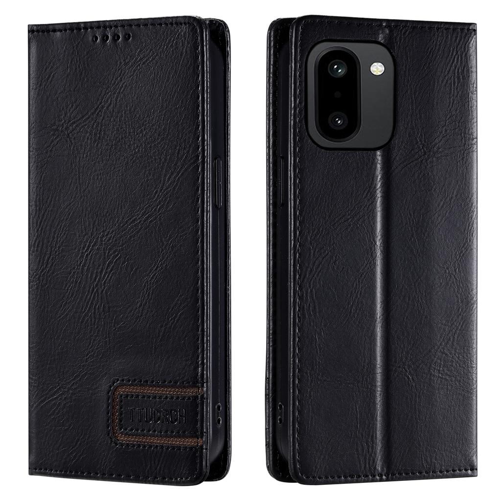 TTUDRCH Style 007 For OnePlus 15R 5G Leather Case RFID Blocking Wallet Stand Phone Cover