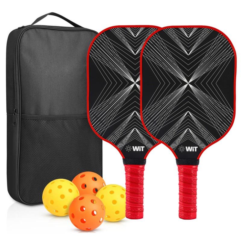 Pickleball Paddle Glass Fiber Composite With Honeycomb Core Outdoor Sports Training Recreation