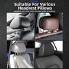 2pcs Universal Car Headrest Covers Elastic Car Seat Covers Car Interior Accessories  For Halloween