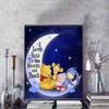 Disney Diamond Painting Winnie The Pooh and Friends Above The Moon Painting DIY Kit Adult Arts and Crafts Home Decor and Gift