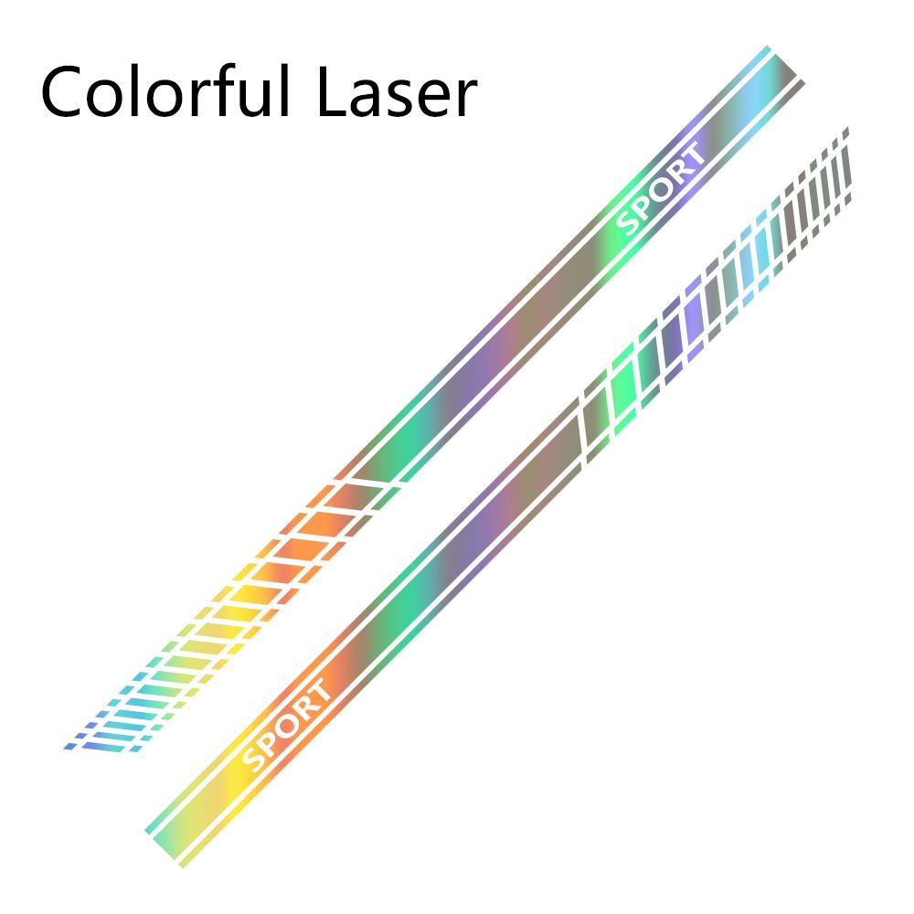 Car Door Side Stickers for Volkswagen GOLF 4 5 6 7 Racing Sport Stripes Styling Vinyl Film Decor Decals Auto Tuning Accessories