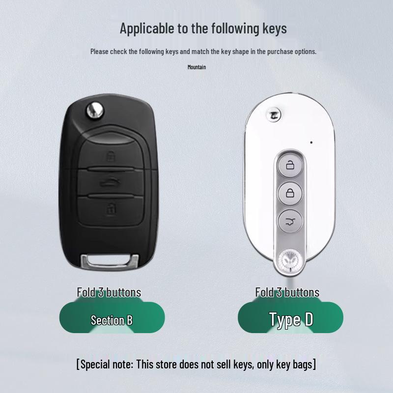 Wuling Hongguang S/S3 & MiniEV Schlüsselanhänger mit Aufhängeschlaufe