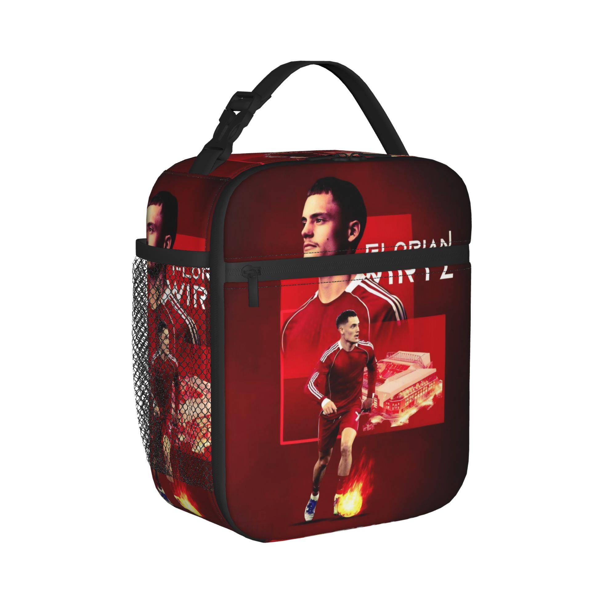 Florian Wirtz Number 7 Insulated Lunch Bags Cooler Bag Meal Container Football Soccer Leakproof Tote Lunch Box Office  Picnic One Size