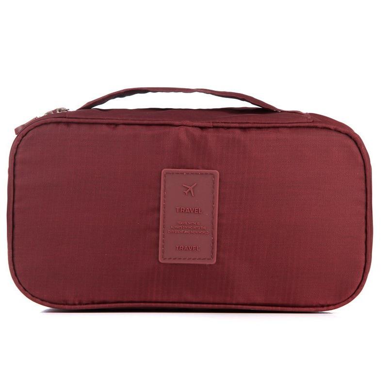 

Портативная дорожная сумка для хранения нижнего белья - многофункциональный органайзер для бюстгальтеров и носков