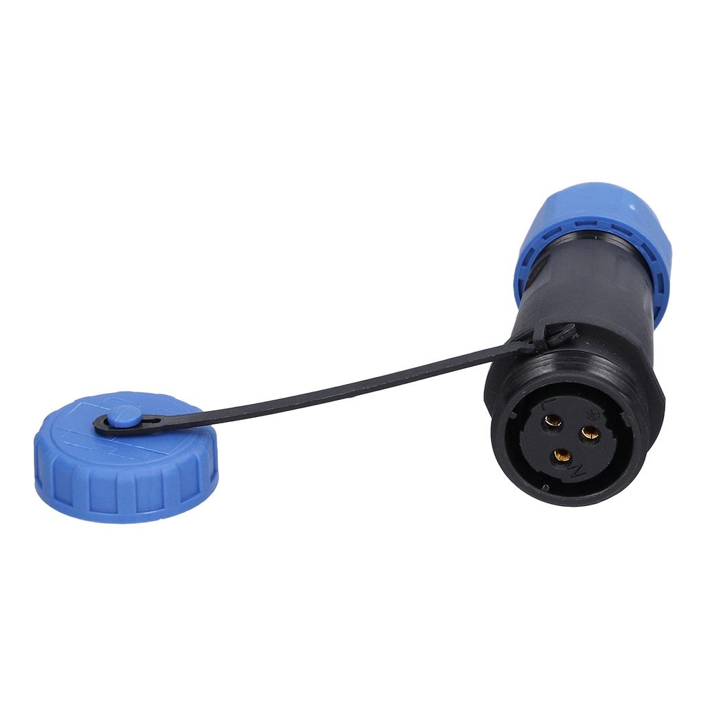 IP68 Wasserdichte Steckdose 3 Pin Aviation Power Stecker Industrielle Draht Adapter 250V 10A