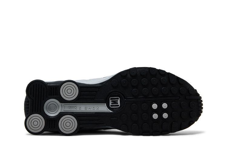 Nike Shox R4 Metallic Silver Black