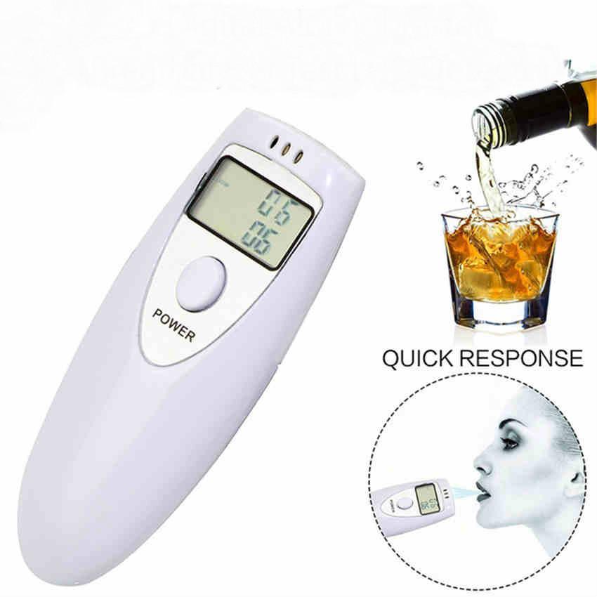 Мини портативный цифровой тестер дыхания алкоголя профессиональный анализатор алкотестер ЖК-дисплей