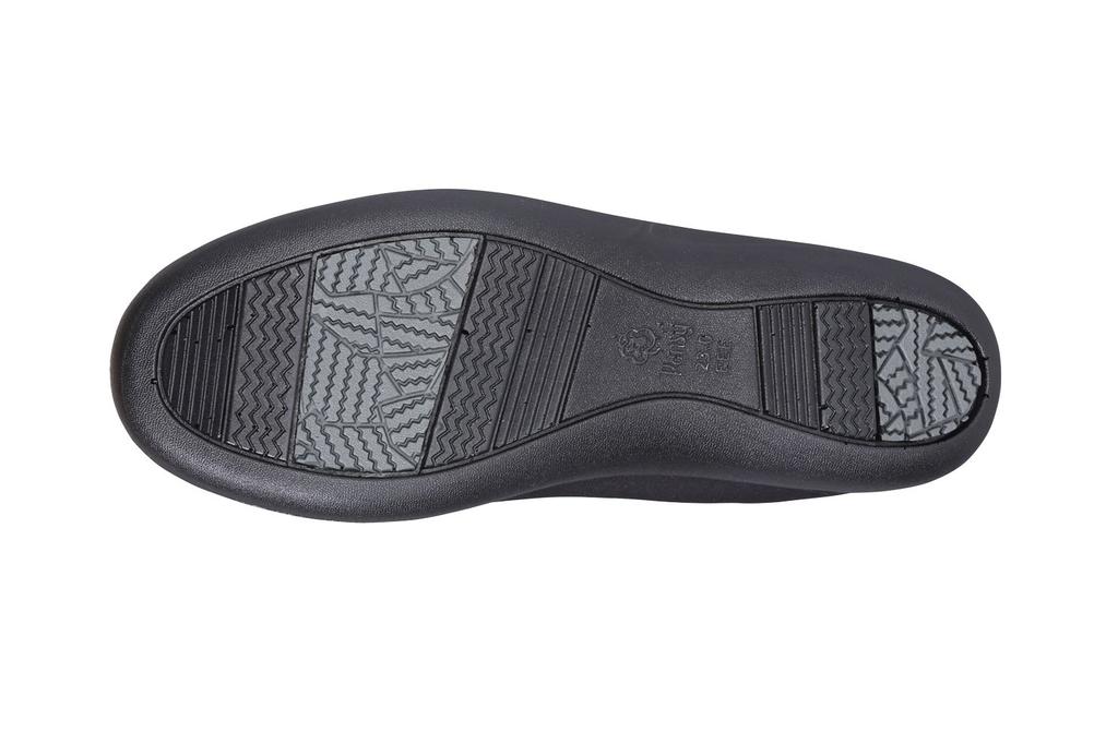 Pansy 2322 Waterproof Soft Knit Size Black Women's Shoes, 24.5cm, 3E,