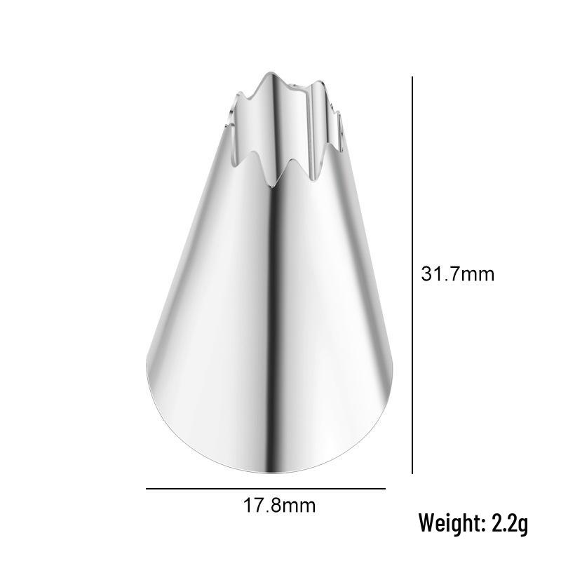 Stainless Steel Piping Tips Set - 48 Styles for Cake Decorating