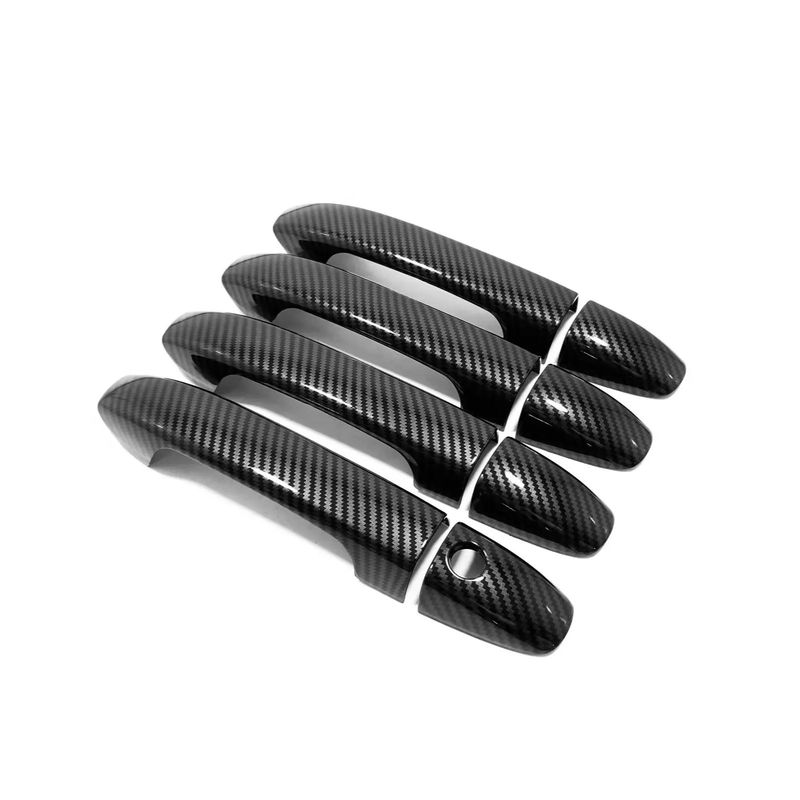 For Mercedes Benz Vito W447 V-Class 2014 2015 2016 2017- ABS Glossy Black Door Handle Cover Bowl Frame Trims Car Accessories