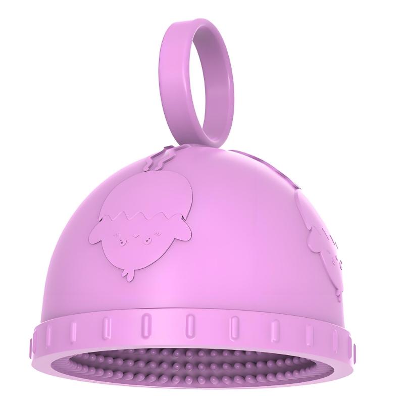 Soft Bristles Silicone Eggs Brush Dishwasher Safe Design Recyclable Eggs Scourer Ideal For Eggs And Delicate Food
