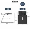 WORLDLIFT Speaker Stands of Desktop Monitor Speaker 15cm Adjustable Fixed Top Plate Enhanced Silicone Maximum Load Capacity 10kg (Set 2) - Stands,