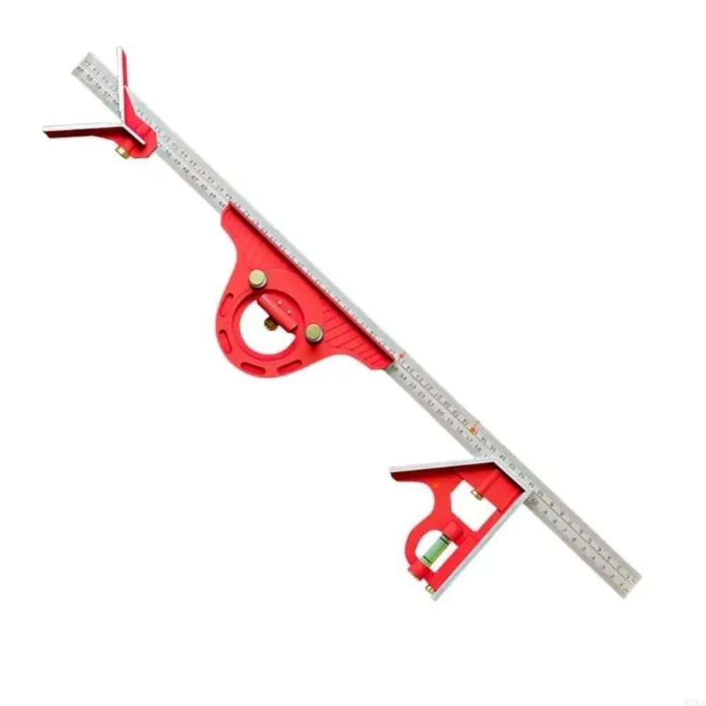 45° and 90° Angle Square Angle Ruler Adjustable Angle Protractor Tools Set  Woodworking DIY