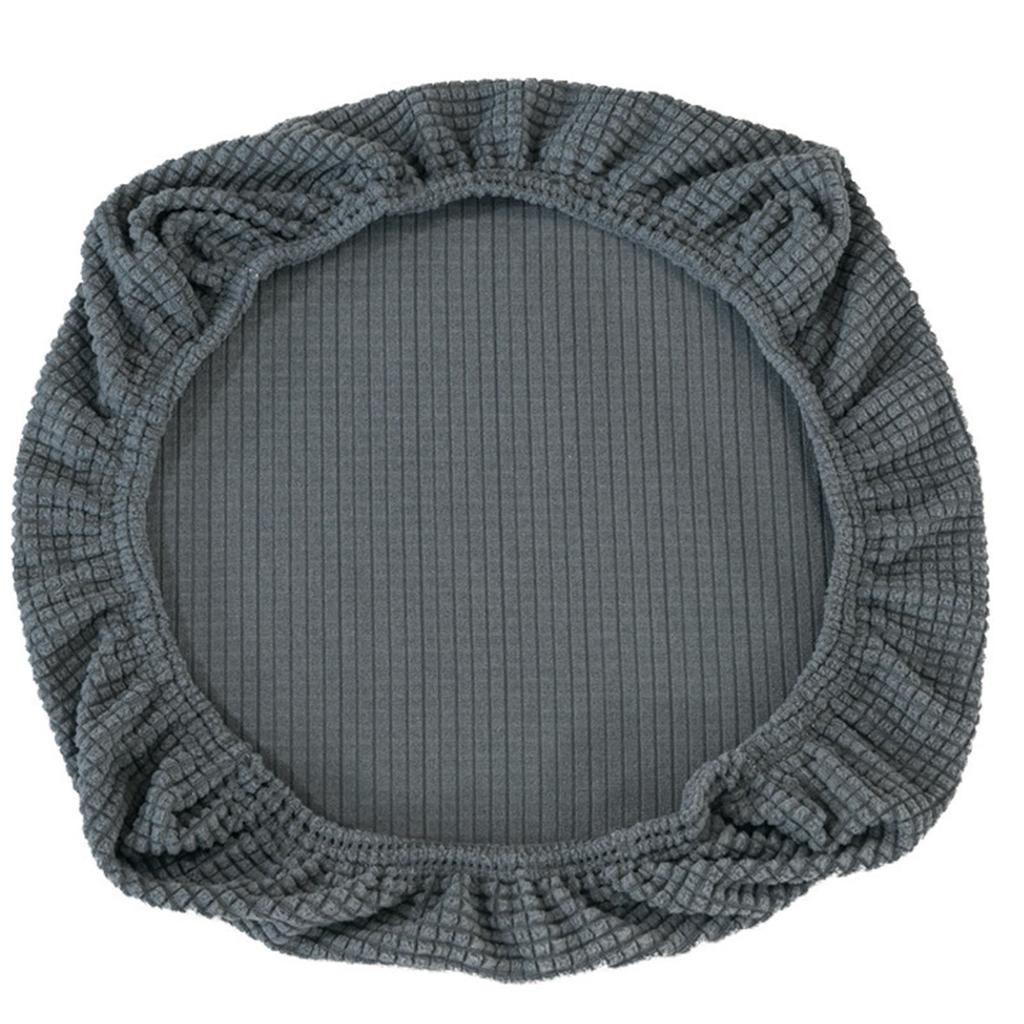 1Set Velvet Elastic Chair Cover Thickened Internet Cafe Cinema Armchair Case Office Staff Computer Swivel Seat Cover