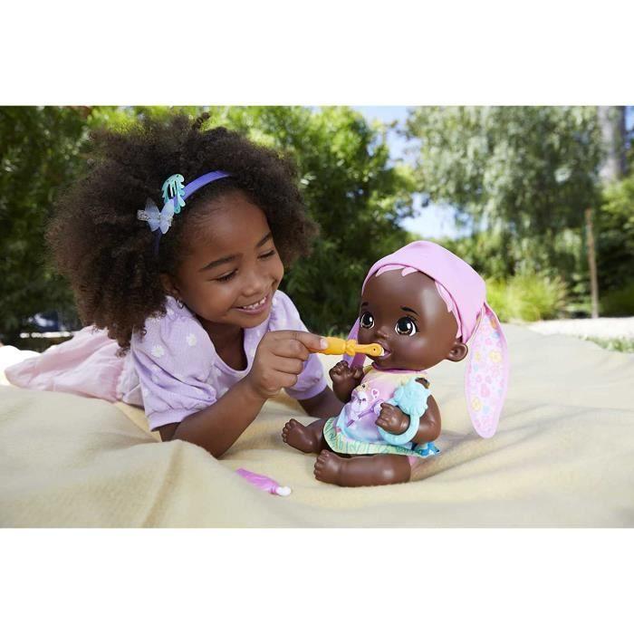 My garden baby - bébé lapin se brosse les dents - poupée / poupon - dès 18 mois