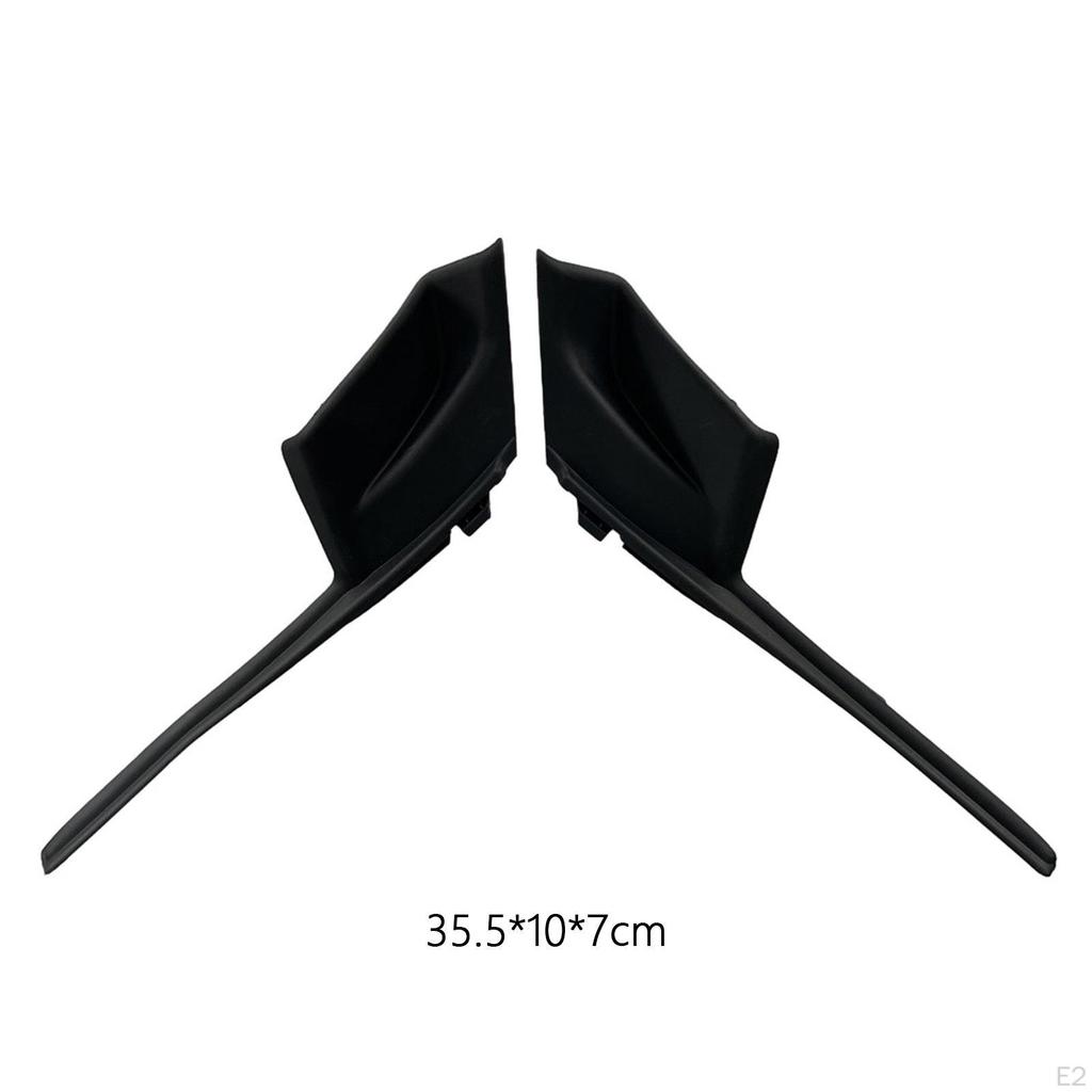 2x Wiper Cowl Trim Panel Automotive 5386608020 Easy to Install Front Side Hood End Caps Accessory
