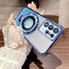 Lanyard Chain Plating Ring Holder Silicone Case For Samsung Galaxy S25 S21 S22 S20 S23 S24 Fe Plus Ultra Shockproof Stand Cover