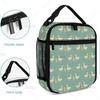 Cute Goose Animal Pattern Lunch Bag for Women Men Boys Girls Insulated Tote Reusable Lunch Box for Work Picnic Travel Office