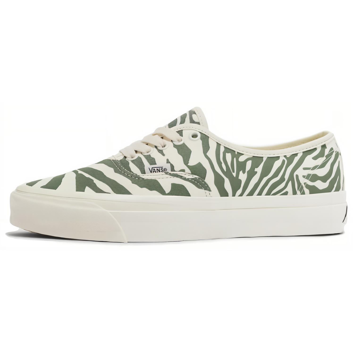 Vans Premium Authentic 44 Unisex Off White Olivine Green VN000CQAZBR 35