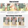 Vegetable Shredder Hand-Crank Vegetable Slicer Manual Nut Grinder Rotary Cheese Grater  Potatoes